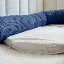 Protectie somn – Baby Nest Stars vafe albastru (2)